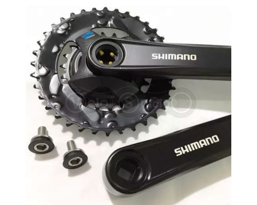 Шатуны Shimano FC-M315-2, 175мм, 36X22, OEM