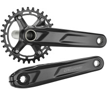 Шатуны Shimano FC-M5100-1 DEORE, 175мм 32T 10/11 скоростей, OEM