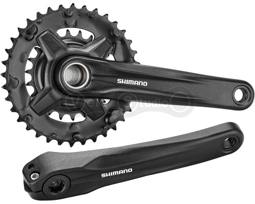 Шатуны Shimano FC-MT210-2, 170 мм, 46X30, Hollowtech ll, OEM