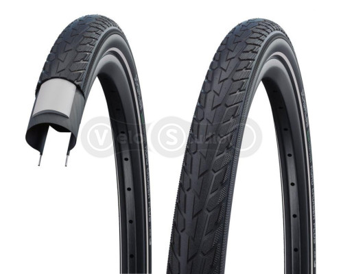 Покришка 28x1.75 (47-622) Schwalbe ROAD CRUISER PLUS PunctureGuard, TwinSkin B/B+RT