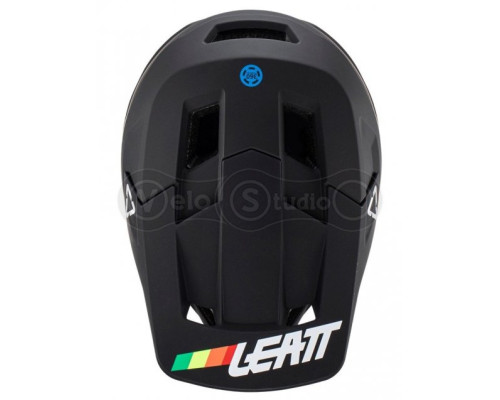 Вело шолом Leatt MTB 1.0 Gravity Black M (57-58 см)
