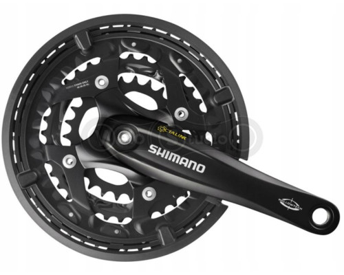 Шатуны Shimano FC-T521 Octalink, 175мм 48Х36Х26 10 скоростей, OEM