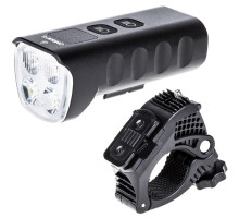 Велосипедная фара ONRIDE Lustron (1600 lm, 6400 mAh, Type-C)