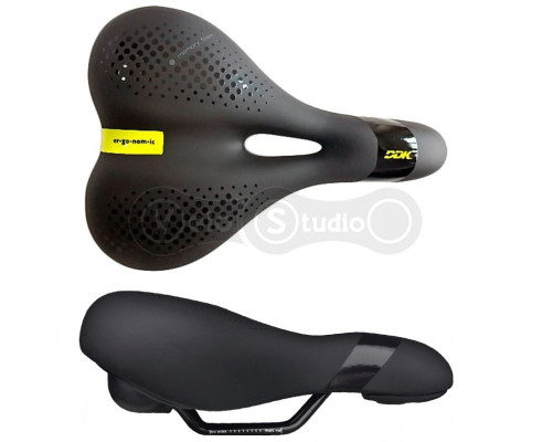 Седло DDK 391 Memory Foam 265x190 чёрное