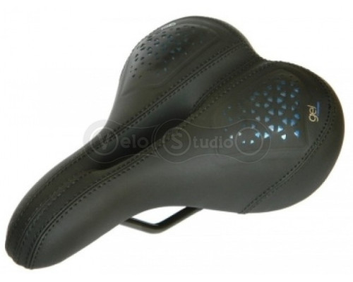 Седло DDK SA431 Gel 273x1165 чёрное