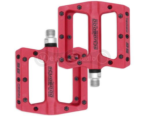 Педали ScudGood MTB промподшипник красные