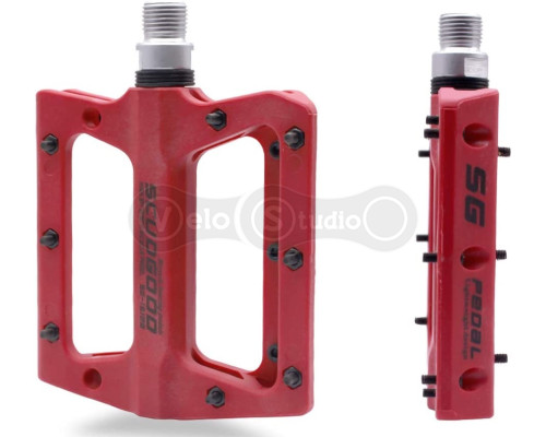Педали ScudGood MTB промподшипник красные