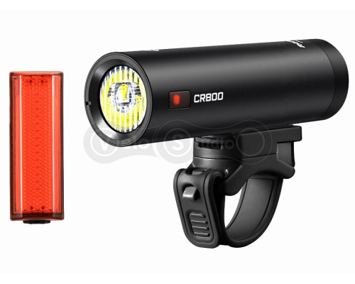 Комплект света Ravemen LS16: CR800 + TR20 (800 + 20 lm, 2600 + 200 mAh)