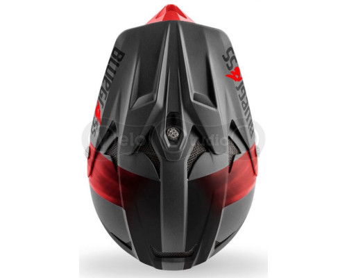 Вело шлем Bluegrass Intox Black Red Matt L (58-60 см)