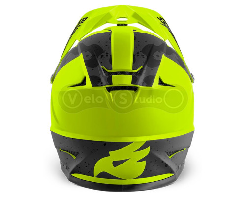 Вело шолом Bluegrass Intox Fluo Yellow Black Matt M (56-58 см)