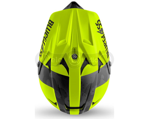 Вело шолом Bluegrass Intox Fluo Yellow Black Matt M (56-58 см)