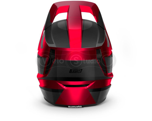Вело шлем Bluegrass Legit Black Red Metallic Glossy L (58-60 см)