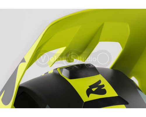 Вело шлем Bluegrass Legit Black Fluo Yellow Gray Matt L (58-60 см)