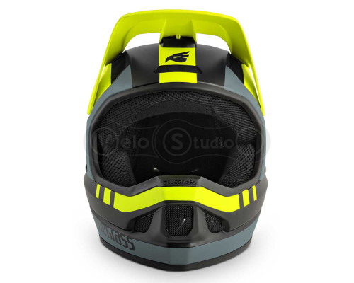 Вело шлем Bluegrass Legit Black Fluo Yellow Gray Matt L (58-60 см)