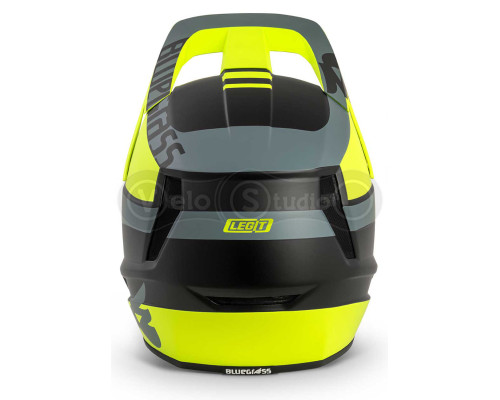 Вело шлем Bluegrass Legit Black Fluo Yellow Gray Matt L (58-60 см)