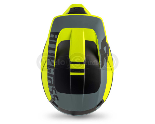Вело шлем Bluegrass Legit Black Fluo Yellow Gray Matt L (58-60 см)