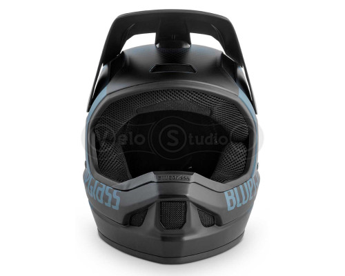 Вело шлем Bluegrass Legit Petrol Blue Black Texture Matt XL (60-62 см)