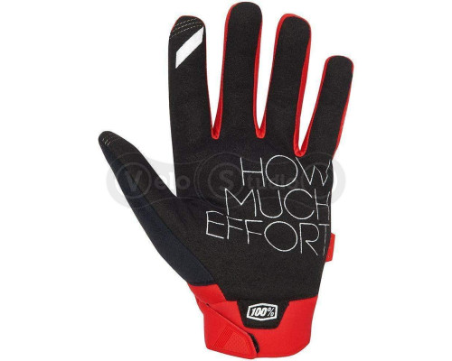 Зимові рукавички RIDE 100% BRISKER Cold Weather Red розмір L
