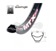 Обод Sun Ringle MTX33 27.5 дюймов 32 спицы