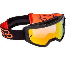 Очки-маска FOX Main II Stray Spark Goggle Orange - Mirror Lens