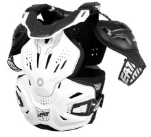 Мотозахист тіла та шиї LEATT Fusion vest 3.0 White S/M (160-172 см)