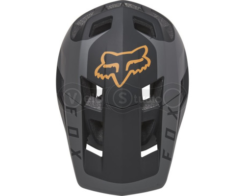 Велошлем Fox Dropframe Pro Mips Sideswipe Black Gold L (56-58 см)