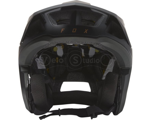 Велошлем Fox Dropframe Pro Mips Sideswipe Black Gold L (56-58 см)