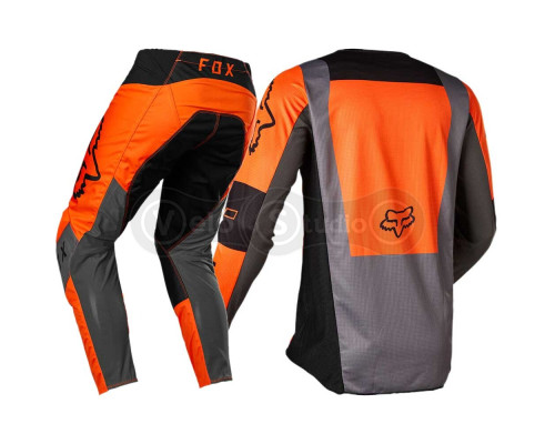 Мотокостюм FOX 180 Lux Flo Orange размер 32