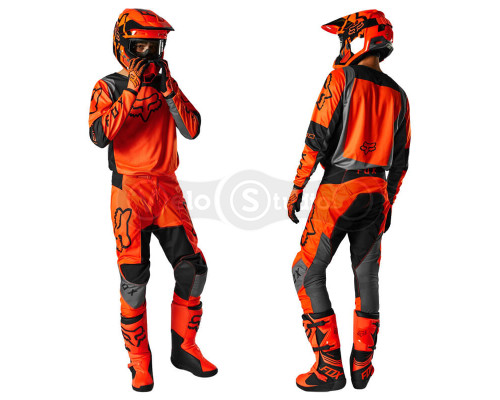 Мотокостюм FOX 180 Lux Flo Orange размер 32