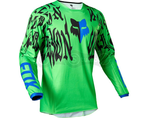 Мотокостюм FOX 180 Lux Flo Green размер 32