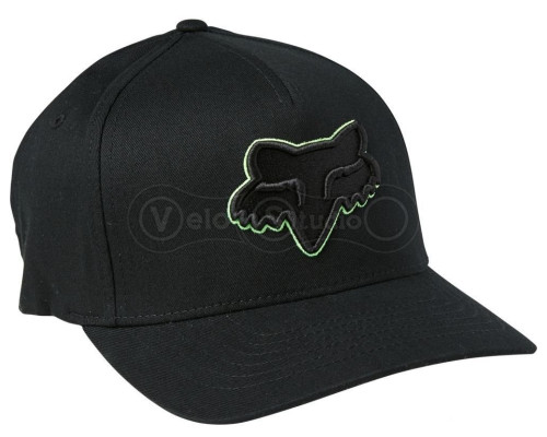 Кепка FOX Epicycle Flexfit 2.0 Hat Black Green S/M