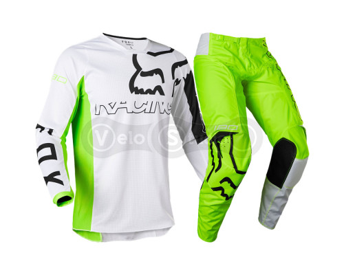 Мотокостюм FOX 180 Skew Flo Yellow размер 32