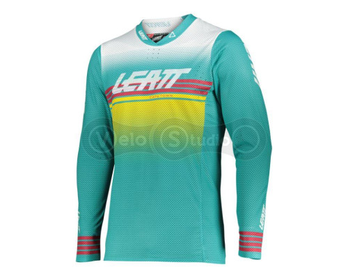 Джерси Leatt Jersey 5.5 UltraWeld Aqua размер L