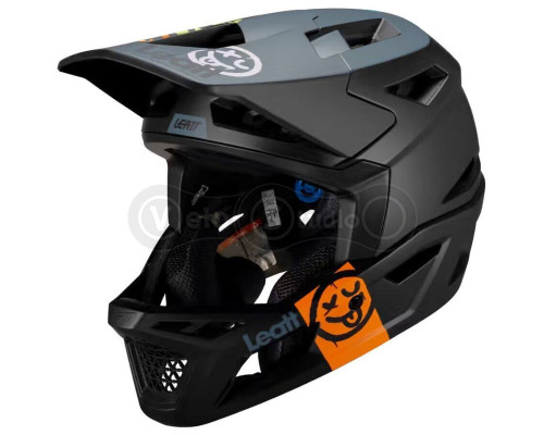 Вело шолом Leatt MTB 4.0 Gravity V25 Black XL (61-62 см)