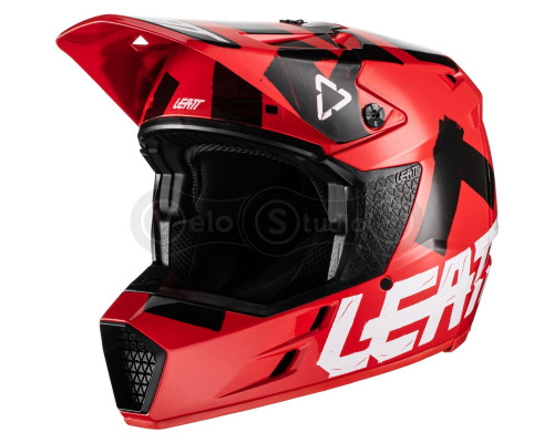 Мотошолом Leatt Helmet Moto 3.5 Red M (57-58 см)