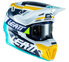 Мотошолом Leatt Helmet Moto 7.5 Aqua M (57-58 см) + Маска