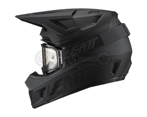 Мотошолом Leatt Helmet Moto 7.5 Black S (55-56 см) + Маска