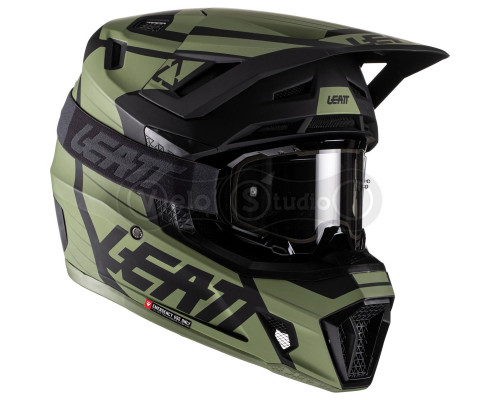 Мотошолом Leatt Helmet Moto 7.5 Cactus M (57-58 см) + Маска