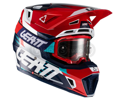 Мотошолом Leatt Helmet Moto 7.5 Royal L (59-60 см) + Маска