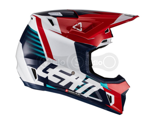 Мотошолом Leatt Helmet Moto 7.5 Royal L (59-60 см) + Маска