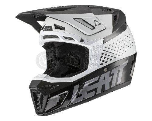 Мотошолом Leatt Helmet Moto 8.5 Black XL (61-62 см) + Маска