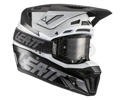 Мотошолом Leatt Helmet Moto 8.5 Black S (55-56 см) + Маска