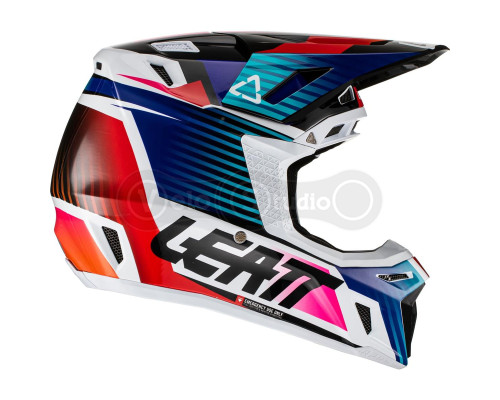 Мотошолом Leatt Helmet Moto 8.5 Royal M (57-58 см) + Маска