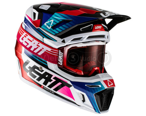 Мотошолом Leatt Helmet Moto 8.5 Royal M (57-58 см) + Маска