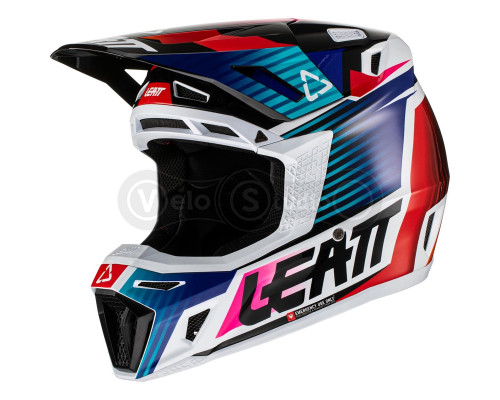 Мотошолом Leatt Helmet Moto 8.5 Royal M (57-58 см) + Маска