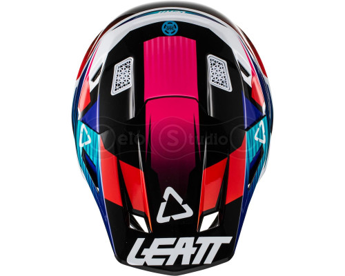 Мотошолом Leatt Helmet Moto 8.5 Royal M (57-58 см) + Маска