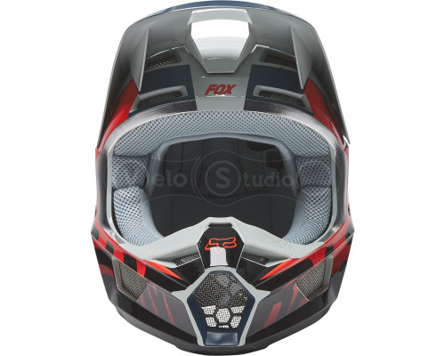 Мотошолом FOX V1 Mips Trice Orange M (57-58 см)