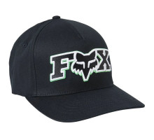 Кепка FOX Ellipsoid Flexfit Hat Black White L/XL