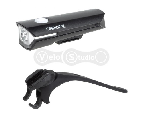 Велосипедная фара ONRIDE Rock 100 (100 lm, 550 mAh, Type-C)