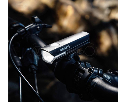 Велосипедная фара ONRIDE Rock 100 (100 lm, 550 mAh, Type-C)